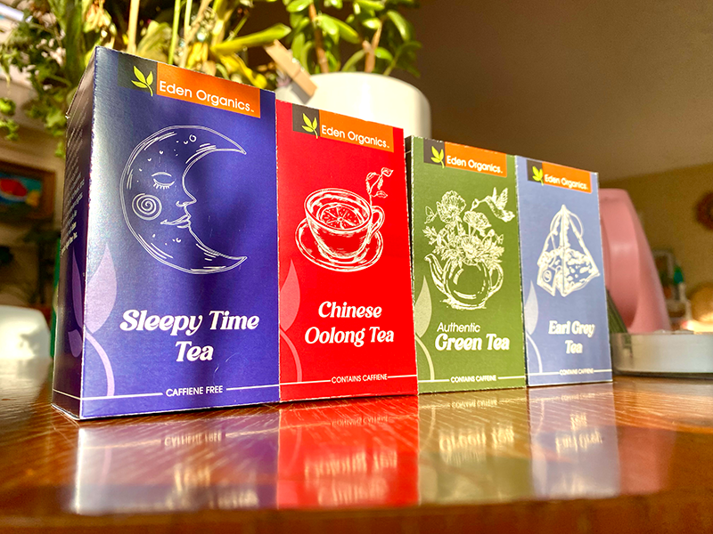 tea boxes