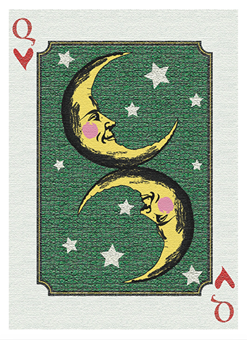 queen playing card